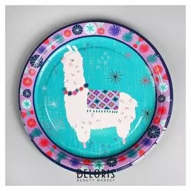 Тарелка бумажная «Альпака», набор 10 шт.