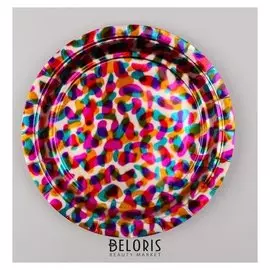 Тарелка бумажная «Калейдоскоп», 18 см, набор 6 шт.