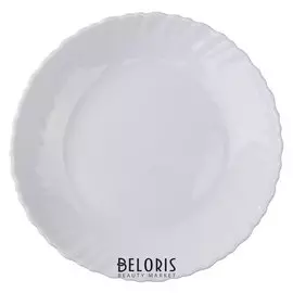 Тарелка десертная «Дива», D=17,5 см, опаловое стекло