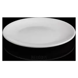Тарелка десертная White Label, 17,5×17,5×2 см, цвет белый