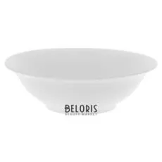 Тарелка глубокая «White Label», 15×5,5 см, цвет белый