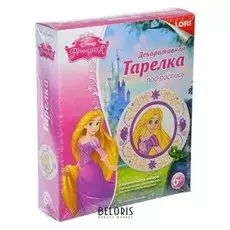 Тарелка из гипса "Рапунцель"