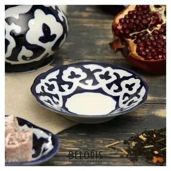 Тарелка круглая «Пахта», 13 см, белая