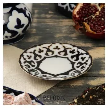 Тарелка круглая «Пахта в золоте», 16 см