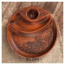 Тарелка менажная "Узор" 19 см