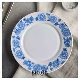 Тарелка обеденная D=23 см "Синий бриз"