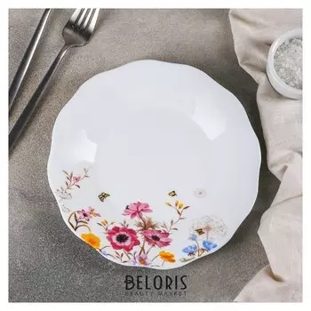 Тарелка обеденная «Летняя романтика», D=20,5 см