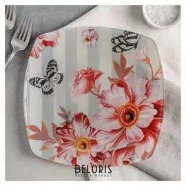 Тарелка обеденная «Полоска», D=23 см