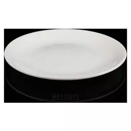 Тарелка обеденная «White Label», D=20 см, цвет белый