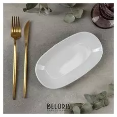 Тарелка овальная «Интернешнл», 19×11 см