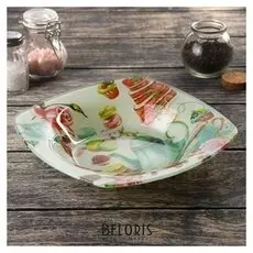 Тарелка суповая 500 мл "Макаруны", 20 см