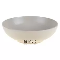 Тарелка суповая «Пастель», 18 см, цвет крем-брюле