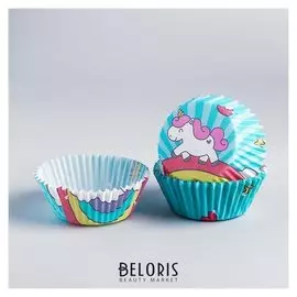 Тарталетки «Единорог с сердцем», набор 24 шт.