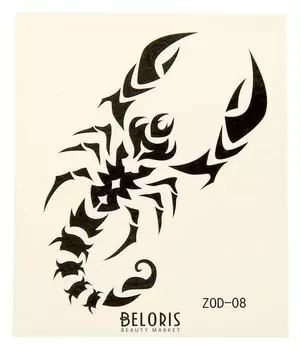 Татуировка на тело Скорпион