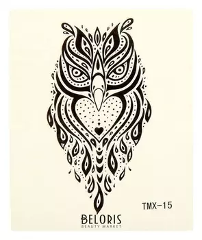 Татуировка на тело Сова