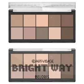 Палетка теней "BRIGHT WAY"