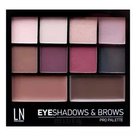 Набор для глаз и бровей тени воск Pro Palette