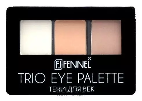 Тени для век 3-х цветные