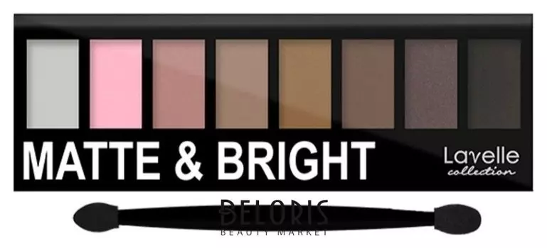 Тени для век цветные Matte Bright
