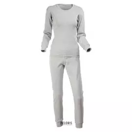 Термобельё женское «Сибирь», размер 64–66, цвет серый