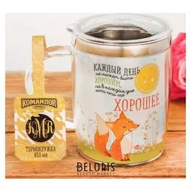 Термокружка "Лиса", 450 мл