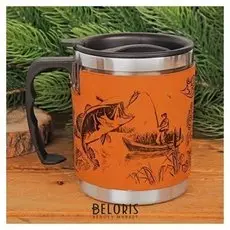 Термокружка "Рыбак и рыба", 400 мл