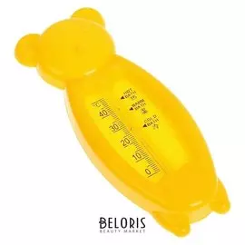 Термометр детский для воды в виде мишки, пластик, 14 см