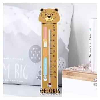 Термометр комнатный "Мишка в очках"