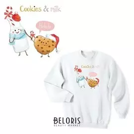 Термонаклейка для декорирования текстильных изделий «Новогодние сладости», 15 х 15 см