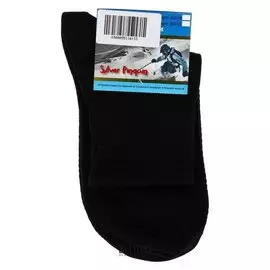 Термоноски Silver Pinquin B003, размер S, цвет чёрный