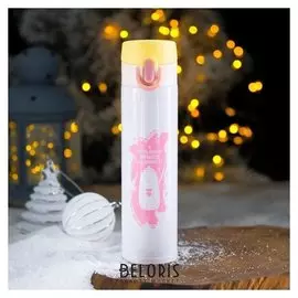 Термос «Пусть много хорошего год принесёт», 400 мл, время сохранения тепла 10 ч