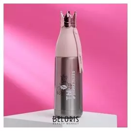 Термос «Ты уникальная», с короной, 350 мл, время сохранения тепла 12 ч