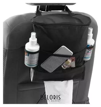 Термосумка на подголовник, черный