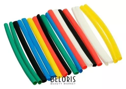 Термоусаживаемая трубка Duwi, 4/2 мм, набор, 18 шт.