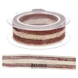 Тесьма текстиль "Полоски" ширина 2 см намотка 1 метр