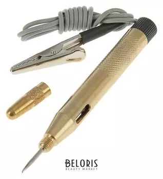 Тестер автомобильный Sparta, 6-24 В, 110 мм, металлический корпус