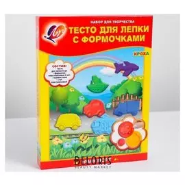 Тесто для лепки "Транспорт" с формочками 26С 1625-08