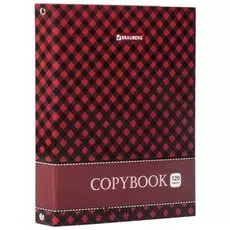 Тетрадь 120 л. клетка Шотландка