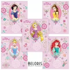 Тетрадь 12 л. клетка "Принцессы-disney"