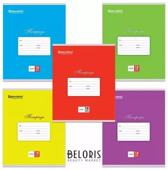 Тетрадь 18 л. линия