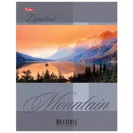 Тетрадь 240 л. клетка Горное озеро