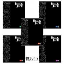 Тетрадь 48 л. клетка "Блэк джэк"