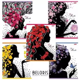 Тетрадь 48 л., клетка Силуэты