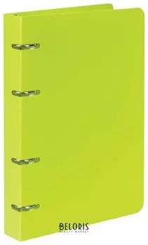 Тетрадь на кольцах 80 л. клетка Салатовый