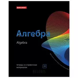 Тетрадь предметная 48 л. Black Bright