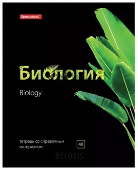 Тетрадь предметная 48 л. Black Bright