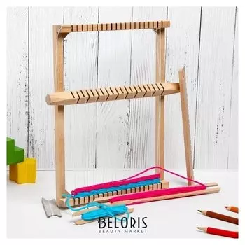 Ткацкий станок + 6 цветов ниток