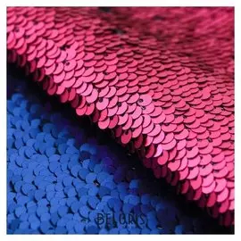 Ткань для пэчворка «Фуксия-фиолетовая», 33 × 33 см