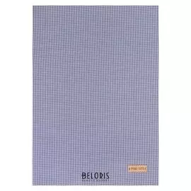 Ткань на клеевой основе «Мелкая синяя клеточка», 21 × 30 см
