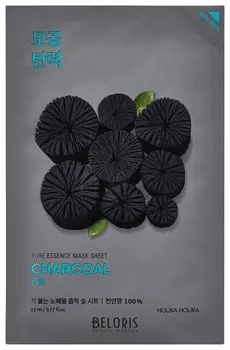 Тканевая маска успокаивающая с углем Mask Sheet Charcoal